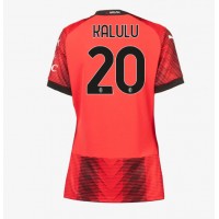 Maglie da calcio AC Milan Pierre Kalulu #20 Prima Maglia Femminile 2023-24 Manica Corta